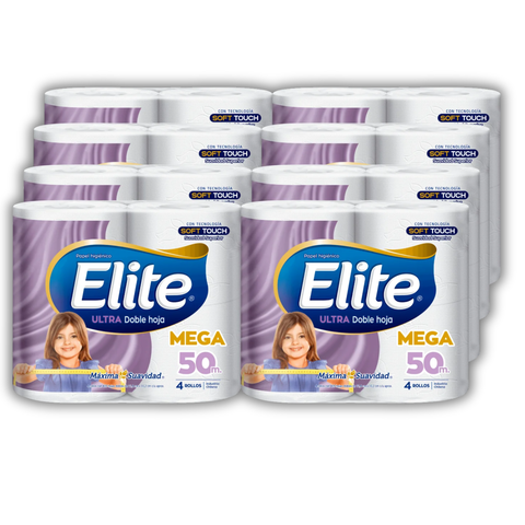 Manga Papel Higenico  Elite 32 Unidades 50M