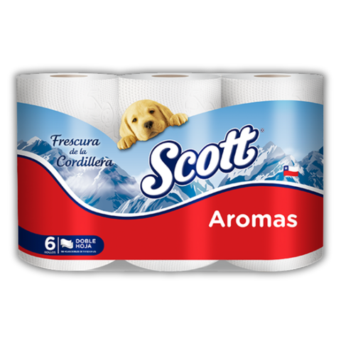 CONFORT SCOTT AROMAS UNIDAD 6ROLLOS