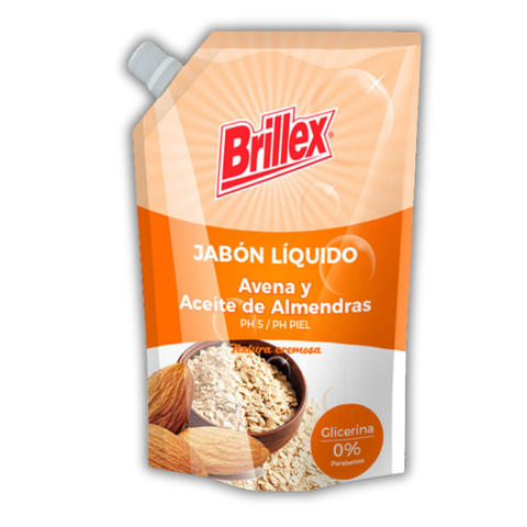 JABON LIQUIDO BRILLEX AVENA Y ACEITE 750ML