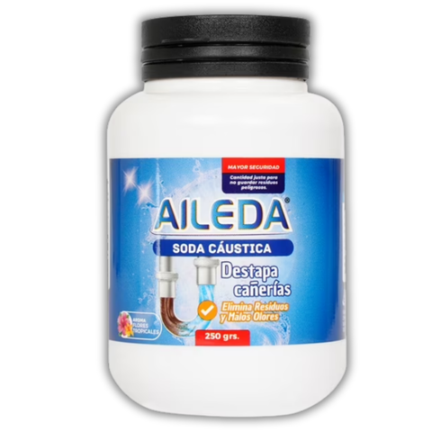 Soda Cautica Aileda 250 Grs