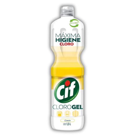 CLORO GEL CIF 800ML LIMON