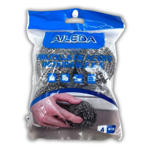 Virutilla Acero Inoxidable X4